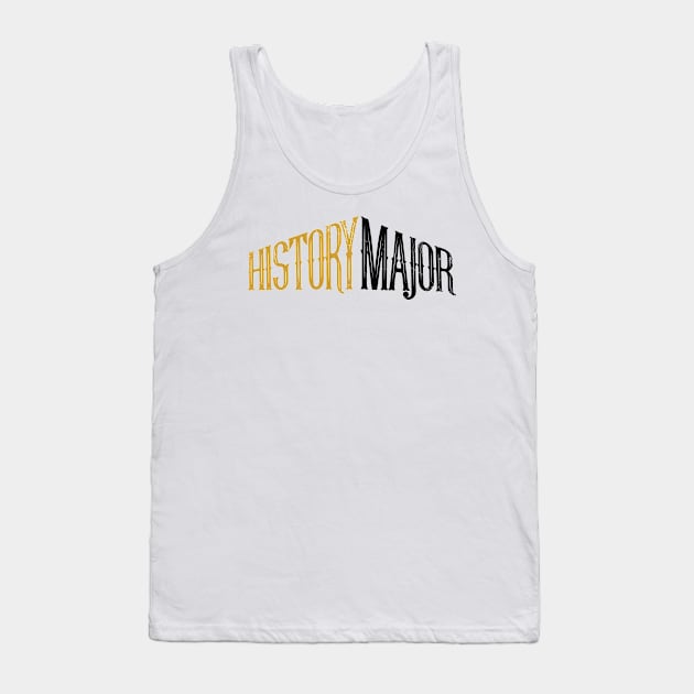 History Major (v2) Tank Top by bluerockproducts